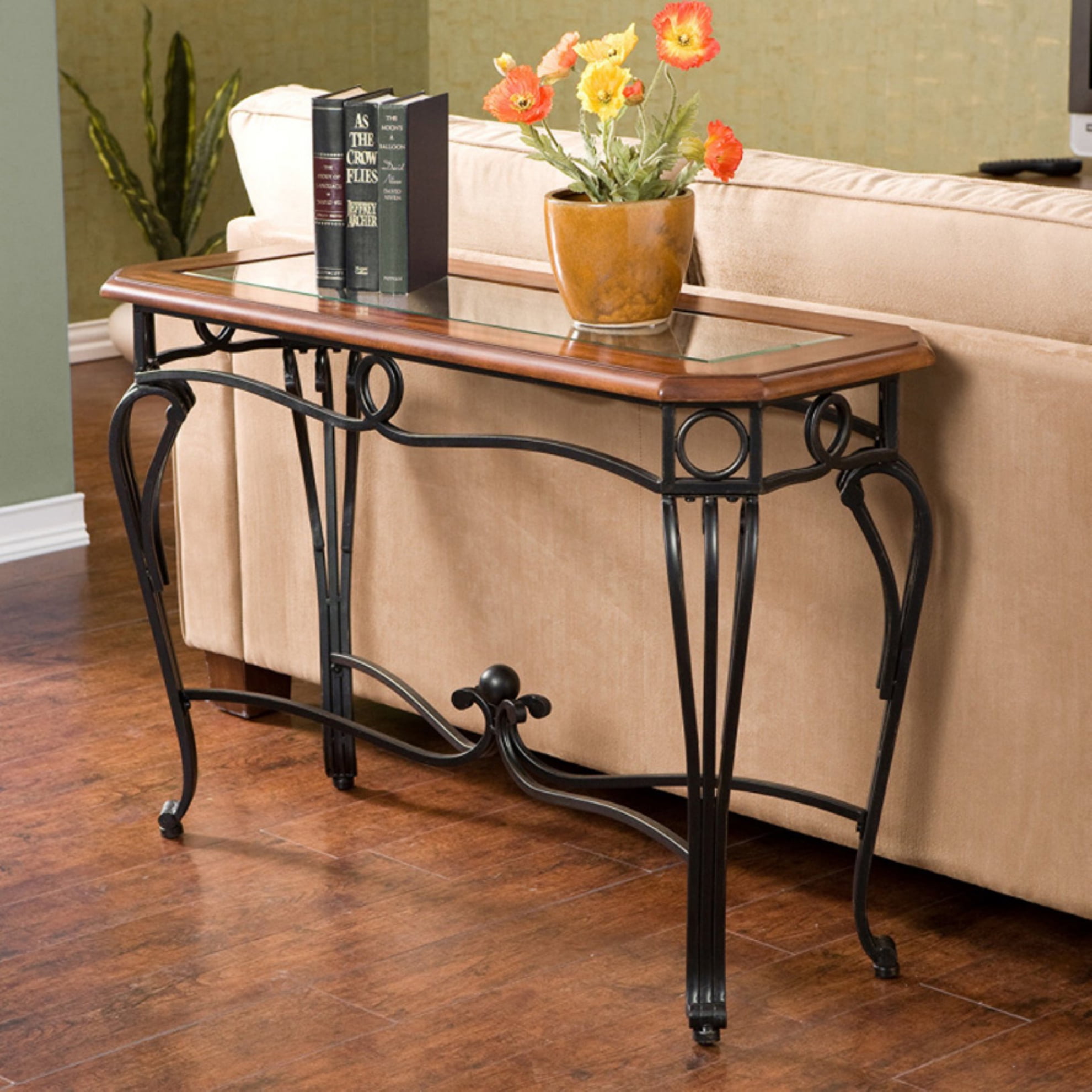 Wrought iron sofa table online