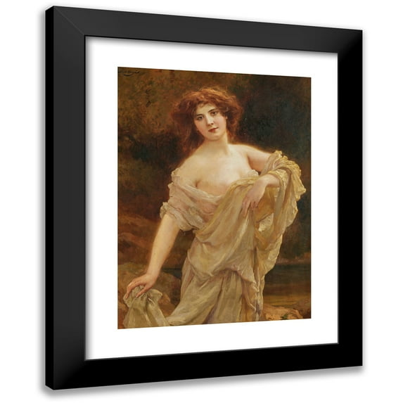 Abel Dominique Boye 18x24 Black Modern Framed Museum Art Print Titled - Larousse