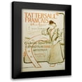 thumbnail image 1 of Abel-Truchet, Louis 13x18 Black Modern Framed Museum Art Print Titled - Tattersall-FrenchÂ&nbsp;Vintage Poster, 1 of 5
