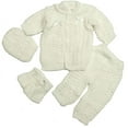 thumbnail image 1 of Abelito Baby's Four Piece Crochet Outfit Set, 1 of 1