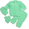 thumbnail image 1 of Abelito Baby's Four Piece Crochet Outfit Set, 1 of 1