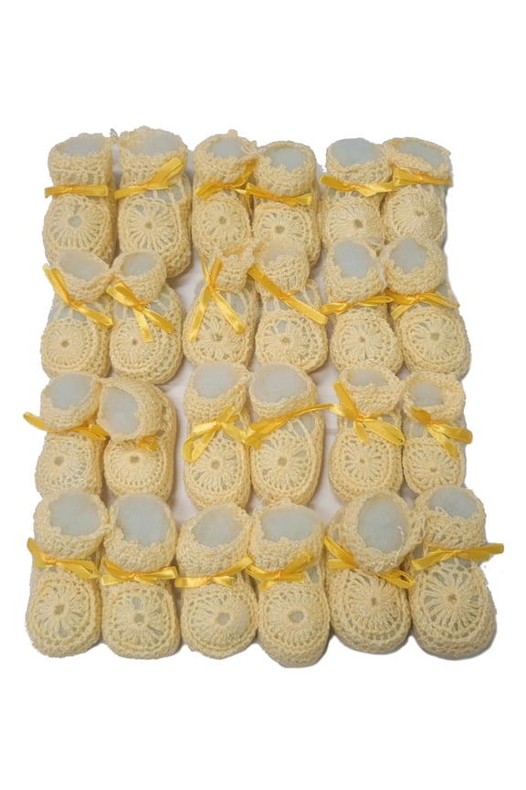 Newborn Baby Boy Girl Hand Crochet Booties