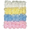 thumbnail image 1 of Abelito Newborn Baby Boy Girl Hand Crochet Booties, 1 of 2