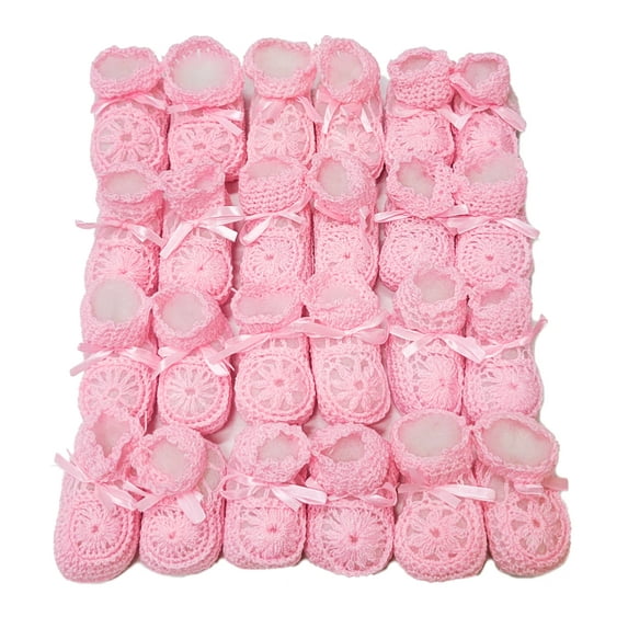 Abelito Newborn Baby Boy Girl Hand Crochet Booties