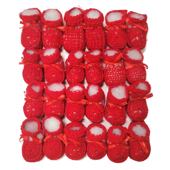 Abelito Newborn Baby Boy Girl Hand Crochet Booties