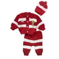 thumbnail image 1 of Abelito Warm Winter Crochet (Unisex), 3-Piece Set, Size Newborn, 1 of 1
