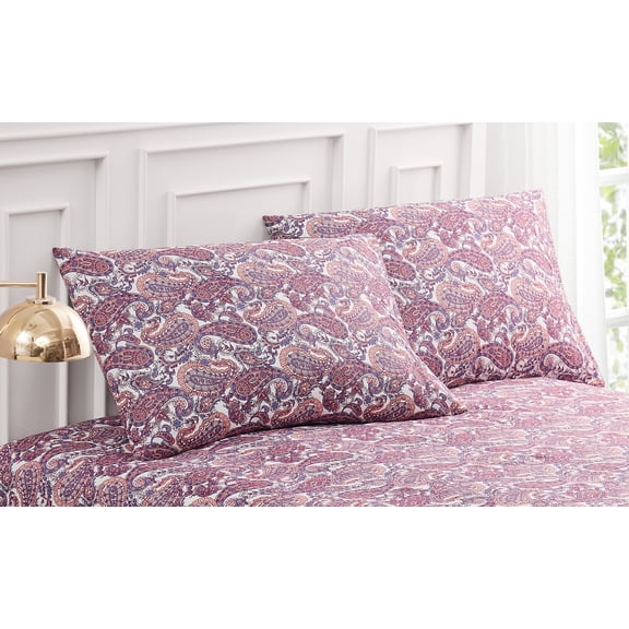 Abella Paisley Pillowcase Pair Standard