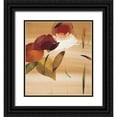 thumbnail image 1 of Abellan, Lola 15x16 Black Ornate Wood Framed with Double Matting Museum Art Print Titled - Floral Inspiration II, 1 of 4
