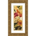 thumbnail image 1 of Abellan, Lola 7x14 Gold Ornate Wood Framed with Double Matting Museum Art Print Titled - Fiesta Primaveral II, 1 of 4