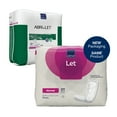 thumbnail image 1 of Abena Abri-Let Incontinence Booster Pad, Disposable, Unisex - 4" x 15", 28 Count, 9 Packs, 252 Total, 1 of 4