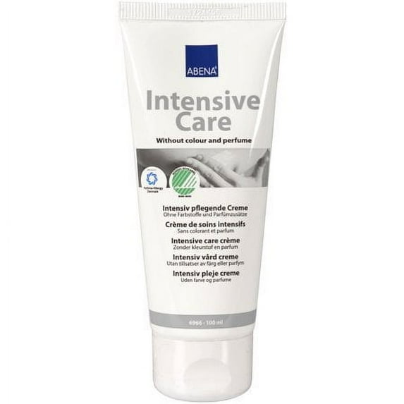 Abena Intensive Care Hand and Body Moisturizing Cream - Unscented, 100mL Tube, 12 Ct