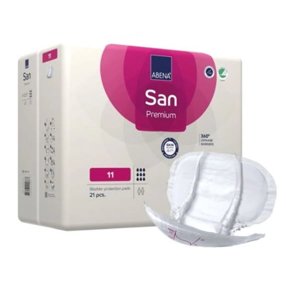 Abena San Premium Unisex Incontinence Liner 14.5 X 28.7 Inch 1000021313, 45, 84 Ct
