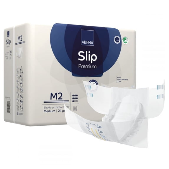 Abena Slip Premium M2 Adult Incontinence Brief M Heavy Absorbency 1000021285, 49, 48 Ct