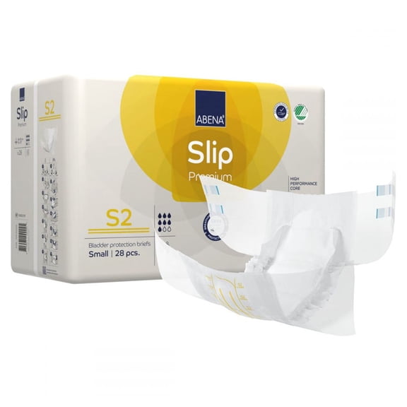 Abena Slip Premium S2 Adult Incontinence Brief S Heavy Absorbency 1000021281, 48, 56 Ct