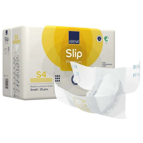Abena Slip Premium S4 Adult Incontinence Brief S Heavy Absorbency 1000021282, 48, 50 Ct