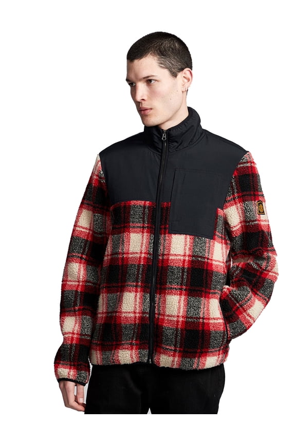 Abenaki Warm Zip Jacket [Black Red]