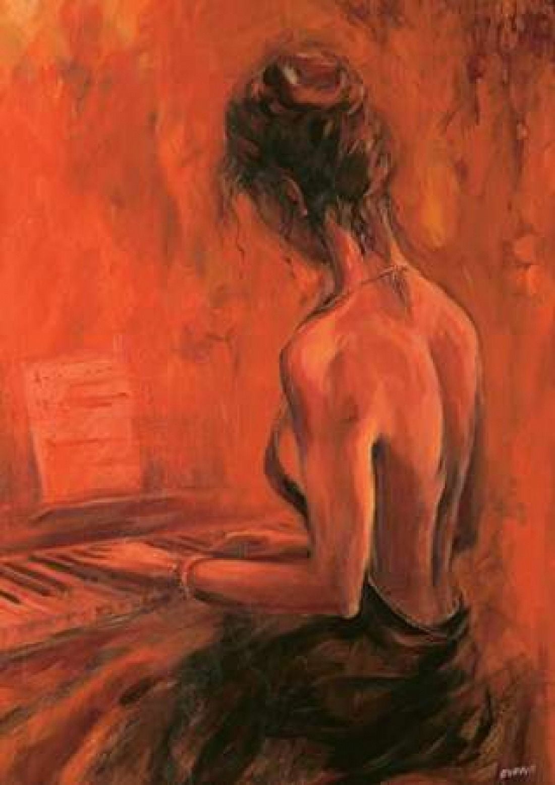Abend f??r Dich Canvas Art - Elena Filatov (20 x 28)