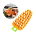 thumbnail image 1 of Abenow Random Veggie Vegetable Scrubber Scrub Cleaning Brush Kitchen Cleaner Carrot Potato Surface Brush Kitchen Tool, 1 of 8