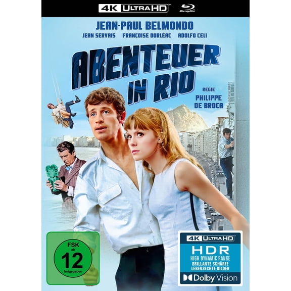 Abenteuer in Rio - 2-Disc Limited Collector's Edition Mediabook (4K Ultra HD+Blu- (4K Ultra HD)