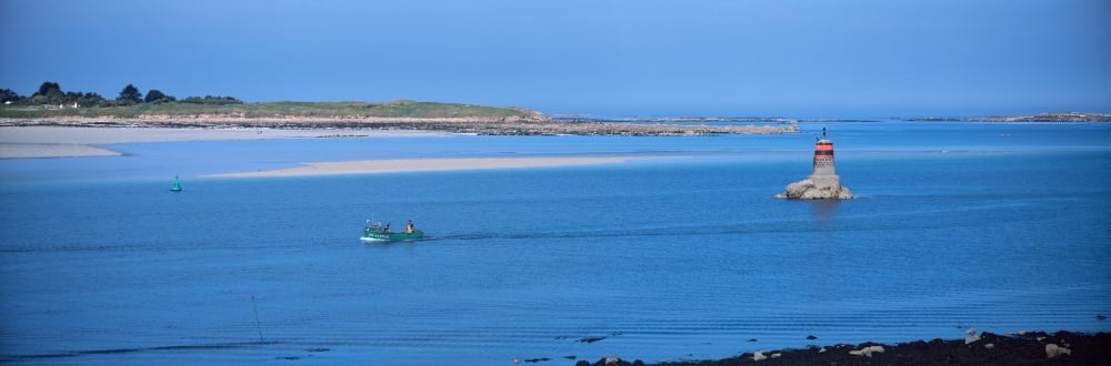 Aber Benoit in the Aber coast Finistere Brittany France Canvas Art - Panoramic Images (27 x 9)
