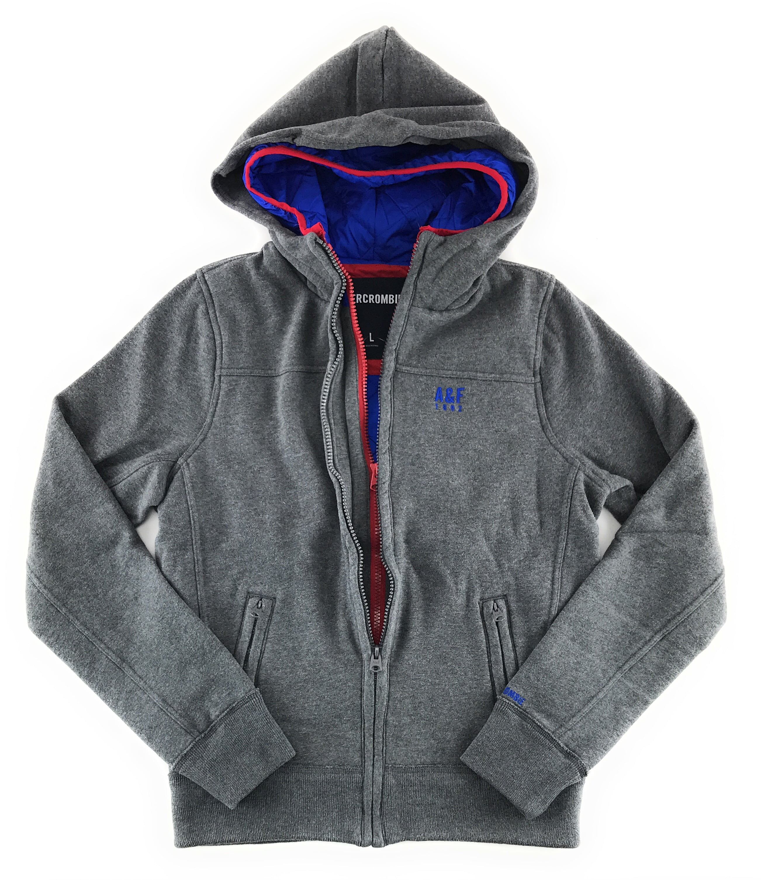 AMDBEL Sweatshirts for Men Zip Up Hoodie, Men's  