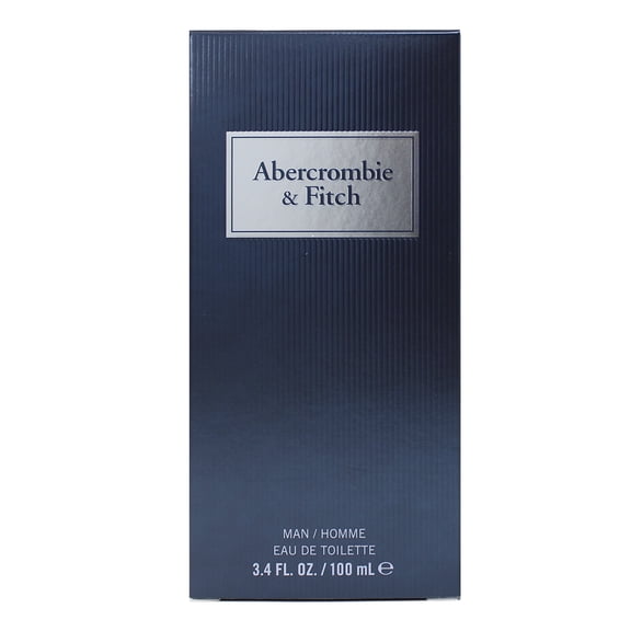 Abercrombie and Fitch First Instinct Blue Eau De Toilette Spray, Cologne for Men, 3.4 Oz.