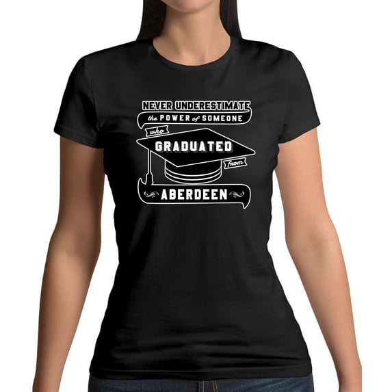 Graduafe Aberdeen Graduate University Graduation T-Shirt - Walmart.com