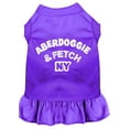 thumbnail image 1 of Dog Dress, Dog Dress, Screen Printed, "Aberdoggie  Fetch NY", 1 of 11