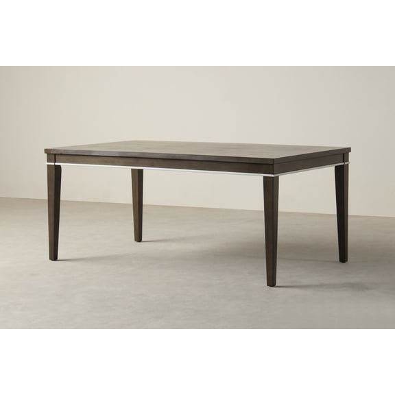 Aberll Wood Dining Table, Gray