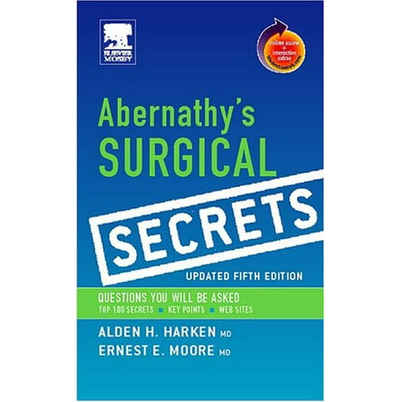 Pre-Owned Abernathy's Surgical Secrets, Updated Edition: With Student Consult Online Access (Hardcover) 0323034160 9780323034166