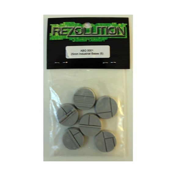 Aberrant 25mm Industrial Bases New