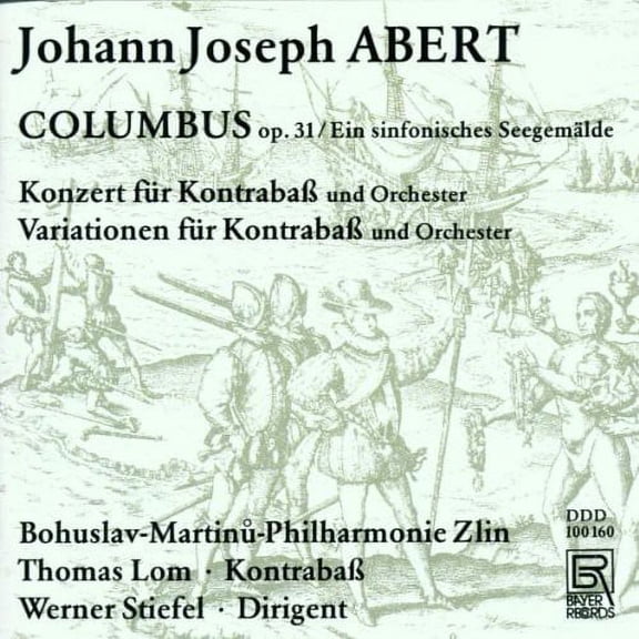 Abert / Stiefel / Bohuslav Martinu Philharmonic - Columbus / Variations for Bass & Orchestra - Music & Performance - CD