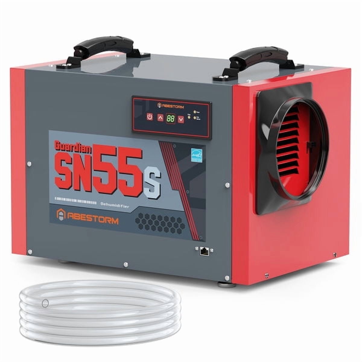 Abestorm 120Pint Crawlspace Dehumidifier Home Commercial Dehumidifiers SN55-Red