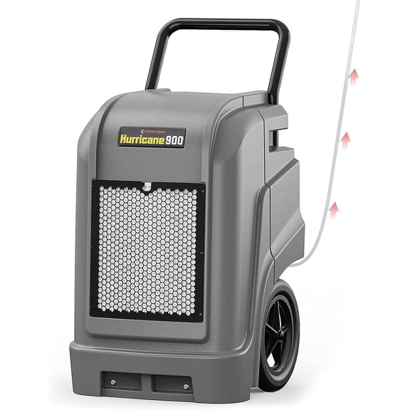 Abestorm 190 PPD Commercial Dehumidifiers with Pump and Drain Hose, Large Spaces Industrial Dehumidifier for Basements, Water Damage Restoration, Portable, Auto Defrosting, Up to 2,600 Sq.Ft