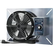 Abestorm 540CFM Crawlspace Ventilation Fans IP-55 Grade Basements Vent Fan 8.7 inches Ventilator Fan with Freeze Protection Thermostat Dehumidistat for Crawl Space Basement Attic Garage, Exhaust
