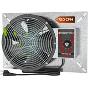 Abestorm 720CFM High Air Flow Crawlspace Ventilation Fan, IP55 Rated 10 Vent Fan with Humidistat Freeze Protection Thermostat for Crawl Space, Basement, Garage, Attic with Isolation Mesh