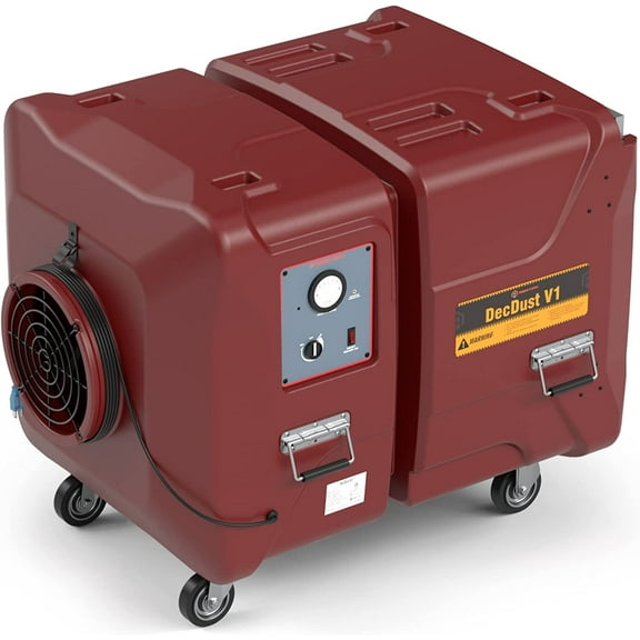 Abestorm 2000 CFM Air Scrubber Commercial with 2-in-1 Filtration Negative Air Machine HEPA Air Scrubbers Heavy Duty Air Cleaner for Commercial, Industrial, Damage Restoration, and Large Spaces