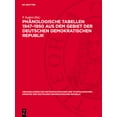 thumbnail image 1 of Abhandlungen Des Meteorologischen Und Hy PhÃ¤nologische Tabellen 1947-1950 Aus Dem Gebiet Der Deutschen Demokratischen Republik, Book 37, (Hardcover), 1 of 1