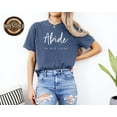 thumbnail image 1 of Abide In His Love Shirt, Shirt, Christian Apparel, Religious T-Shirt, John 15 Shirt, Minimalist Shirt, Bible Verse Shirt, 1 of 2