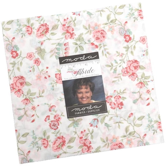 Abide Layer Cake by Brenda Riddle Designs, 42 10-inch Precut Fabric Quilt Squares