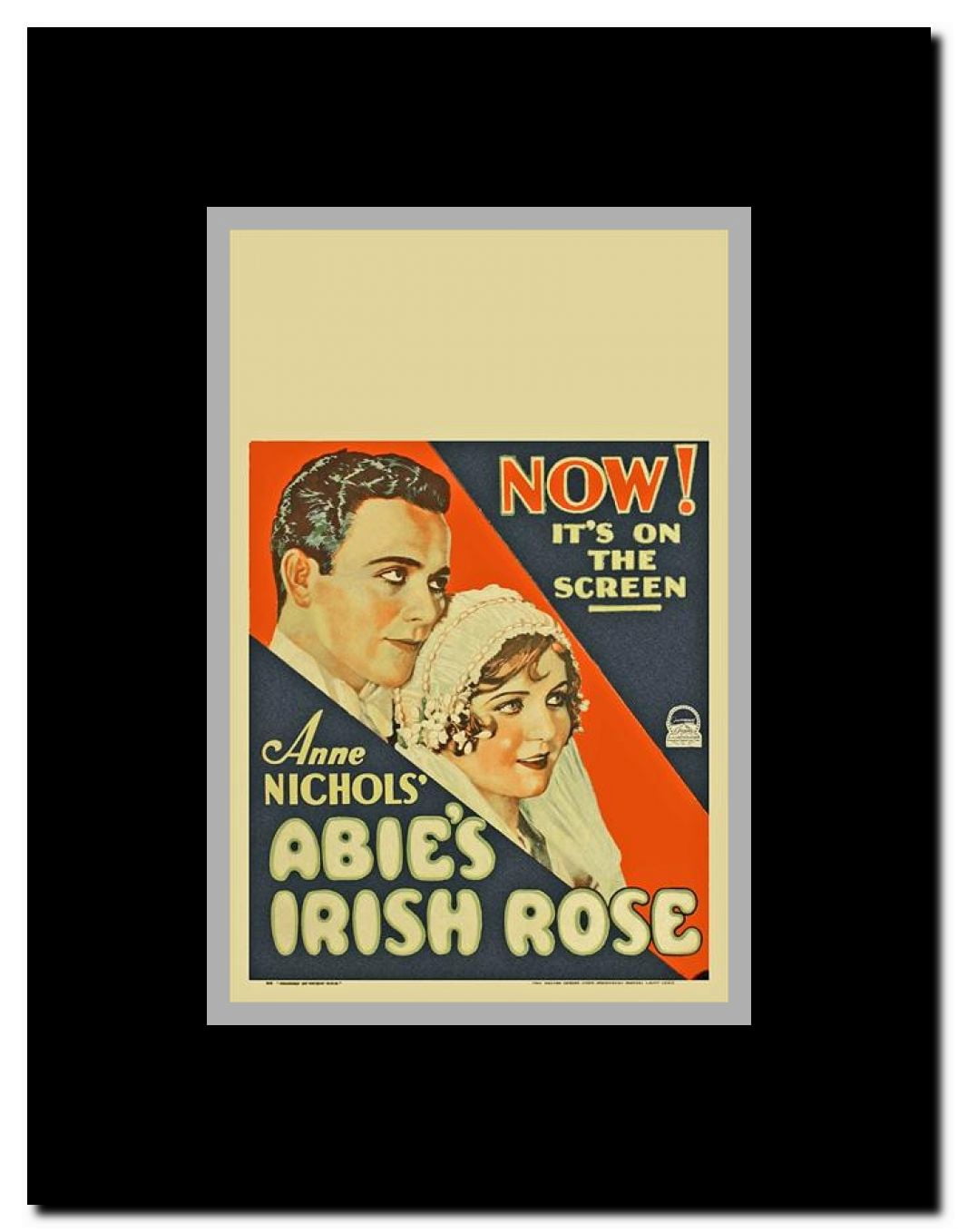 Abie's Irish Rose Framed Movie Poster