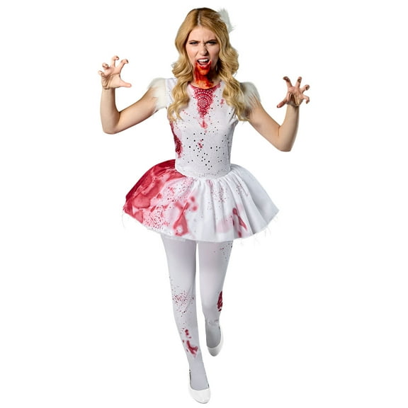 Abigail Movie Bloody Ballerina Costume for Adults by Rubies, Women's Medium