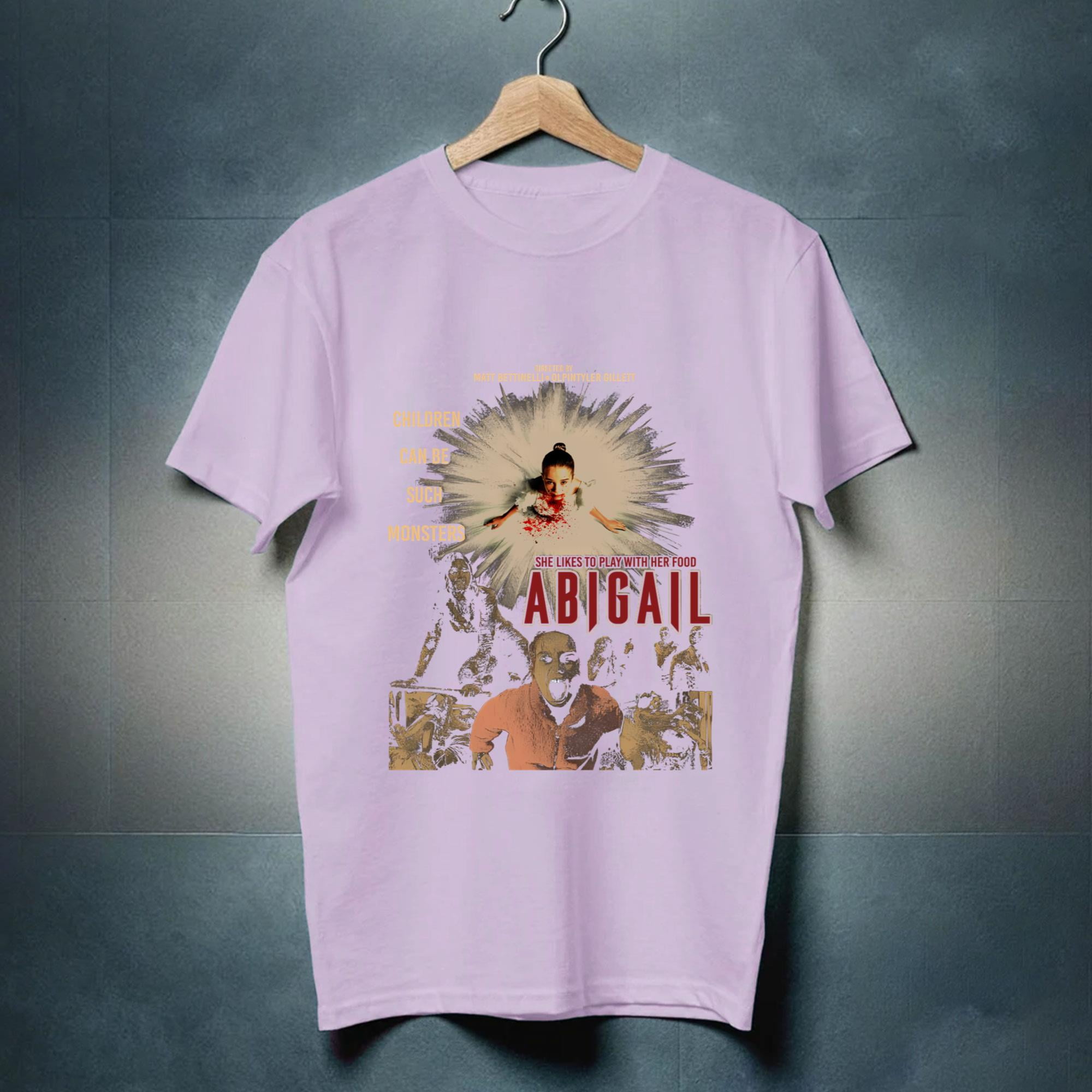 Abigail Movie T-shirt (2024) Abigail Horror Movie Shirt - Walmart.com