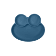 thumbnail image 1 of Abiie Octopod Frog Silicone Plates with Suction - Spill Proof, Easy to Clean - BPA-Free Bowl - Suction Plates for Baby and Toddler - Training & Feeding Divided Grip Dish (Space Blue), 1 of 6