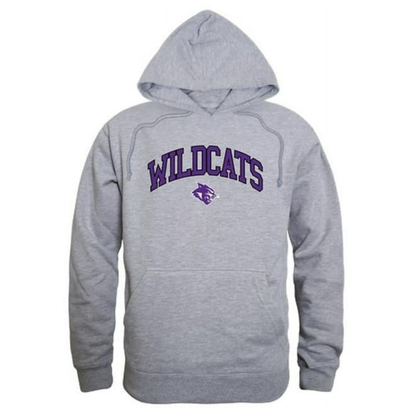 Abilene Christian University Campus Hoodie, Heather Grey - Extra Large