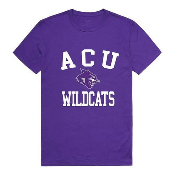 Abilene Christian University Men Arch T-Shirt, Purple - 2XL