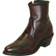 thumbnail image 1 of Abilene Men's 3151 7" Medium Toe Side Zipper Closure Western Boots, Black Cherry, Size 8 (EE), 1 of 1