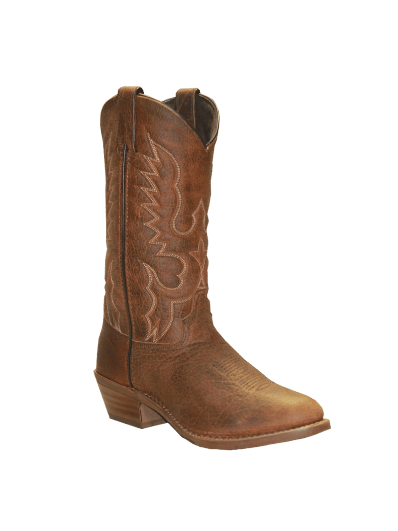 NEW ABILENE Men\'s Bison Leather Western Boots Sz.10 ABILENE Adult Male Bison Tan Boots #6403, Size: 10-D (6403  main image 3