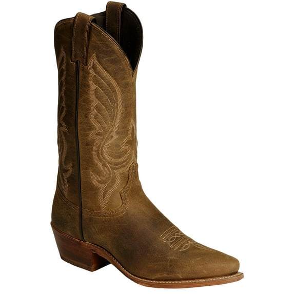 Abilene Men's Distressed Leather Western Boot Snip Toe - 6436 9 EE US