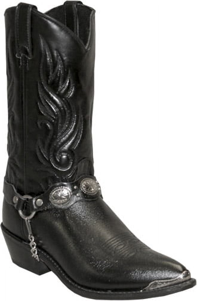 Abilene Men’s Western Gray Leather   Mid -Calf Boots Men main image 3